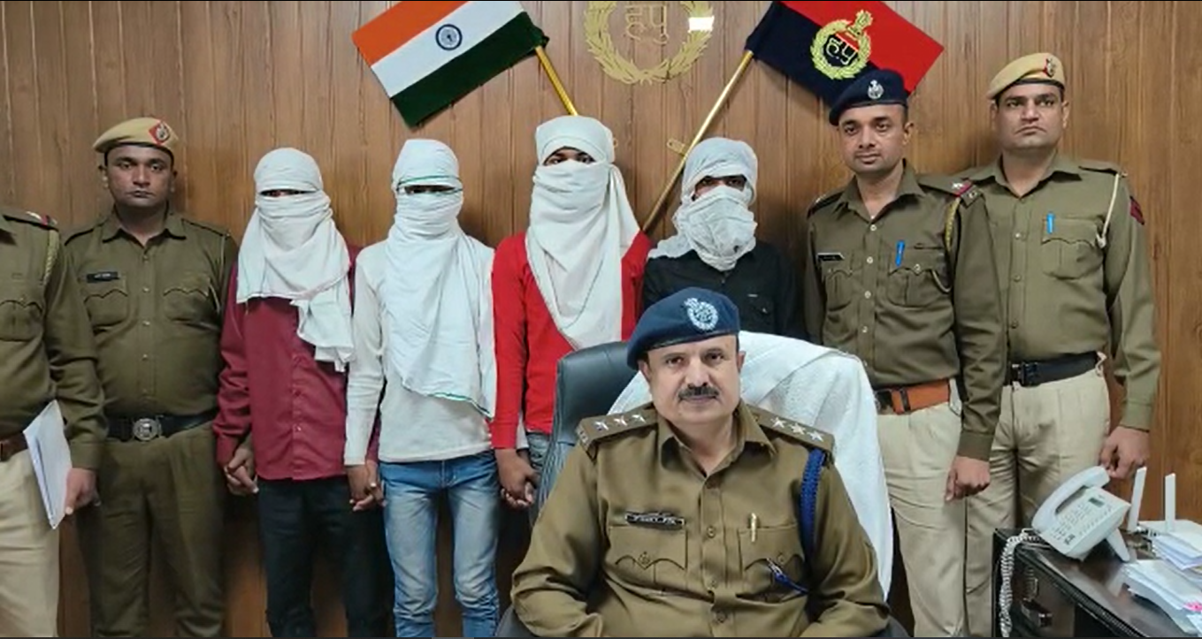 Gurugram ट्रक ड्राइवरों से लूटपाट करने वाले 4 आरोपियों को पुलिस ने किया गिरफ्तार